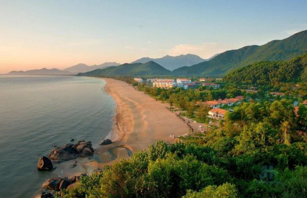 Sunrise on Lang Co Fishing Village
